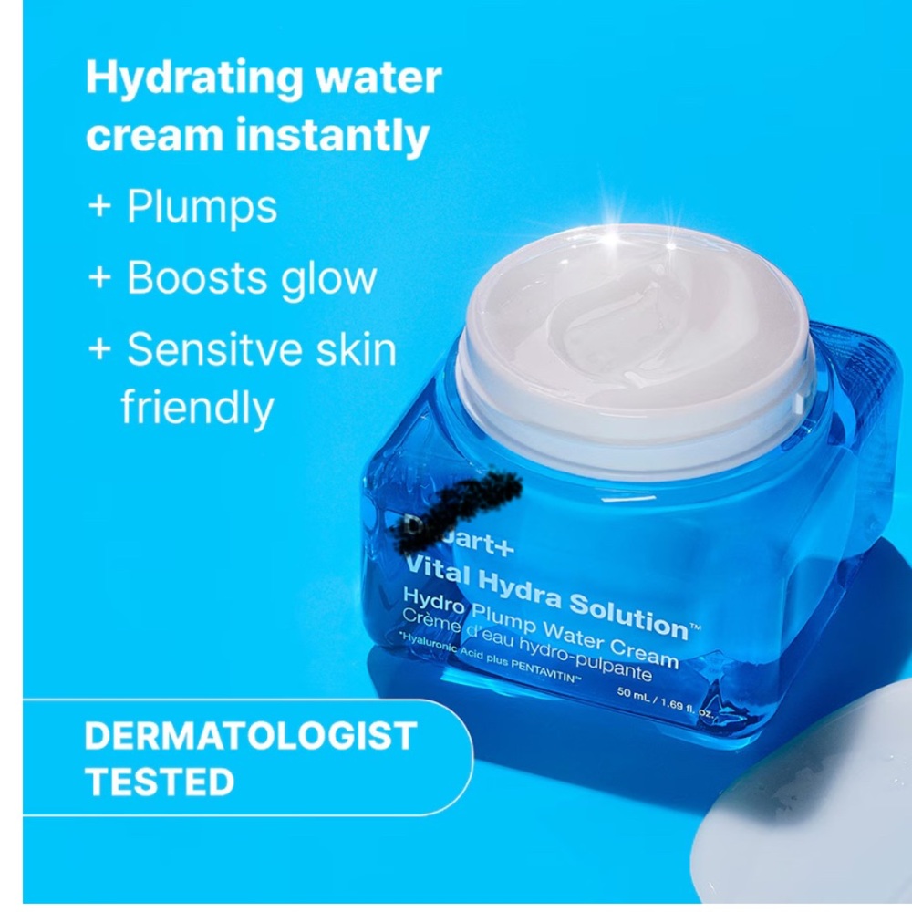 Vital Hydra Solution Hydro Plump Water Cream - NIB 1.69 fl oz - Picture 3 of 7
